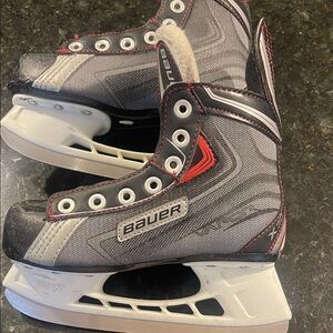 Bauer Black and Red Ice Skates